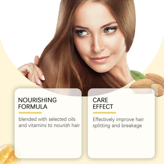 Smoothing Hair Conditioner Reduce Hair Breakage Restore Hair Luster Long Lasting Moisturizing Smooth Nourishing Hair Conditioner