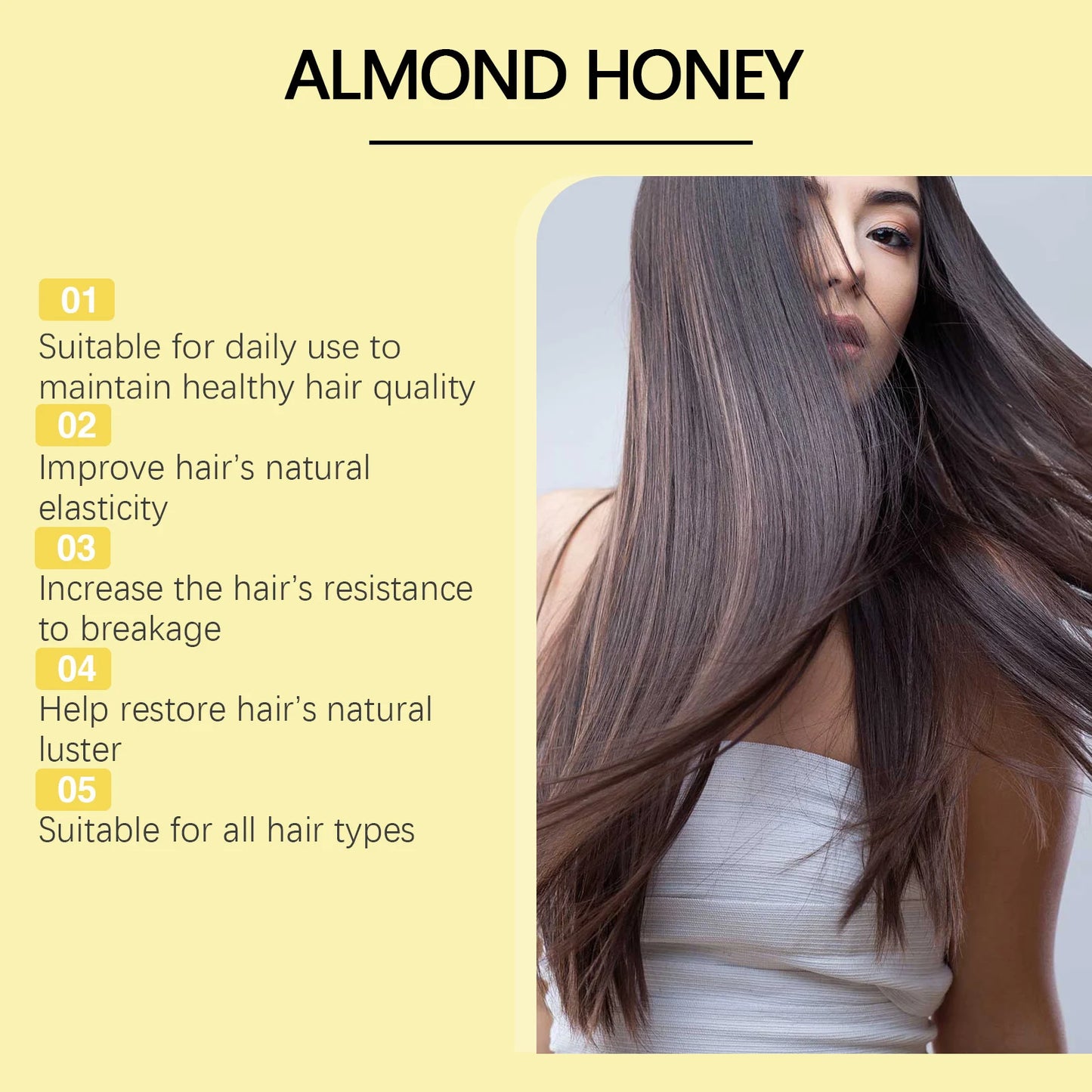 Smoothing Hair Conditioner Reduce Hair Breakage Restore Hair Luster Long Lasting Moisturizing Smooth Nourishing Hair Conditioner