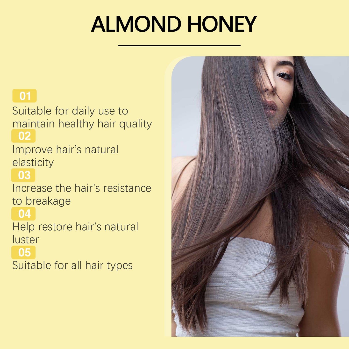 Smoothing Hair Conditioner Reduce Hair Breakage Restore Hair Luster Long Lasting Moisturizing Smooth Nourishing Hair Conditioner