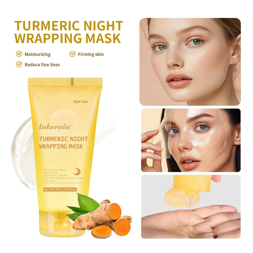 Deep Collagen Mask Peel Off Mask Face Anti Wrinkle Lifting  Skin Care Masks Bio Pack Night Wrapping Woman Overnight Skin