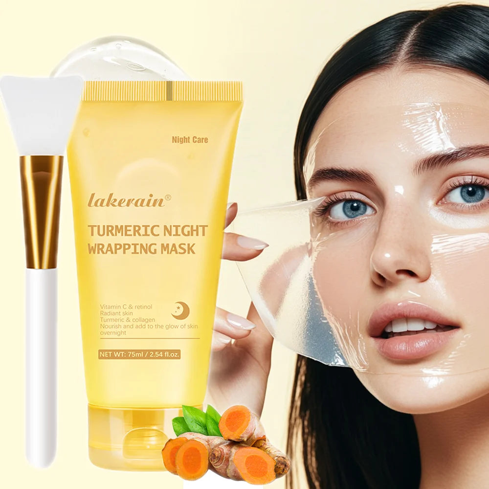 Deep Collagen Mask Peel Off Mask Face Anti Wrinkle Lifting  Skin Care Masks Bio Pack Night Wrapping Woman Overnight Skin