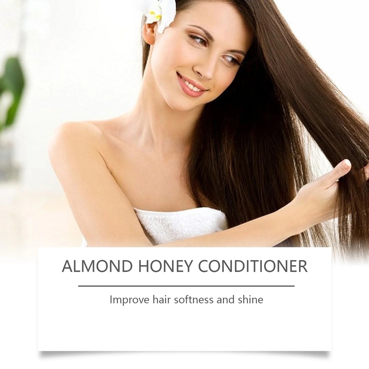 Smoothing Hair Conditioner Reduce Hair Breakage Restore Hair Luster Long Lasting Moisturizing Smooth Nourishing Hair Conditioner