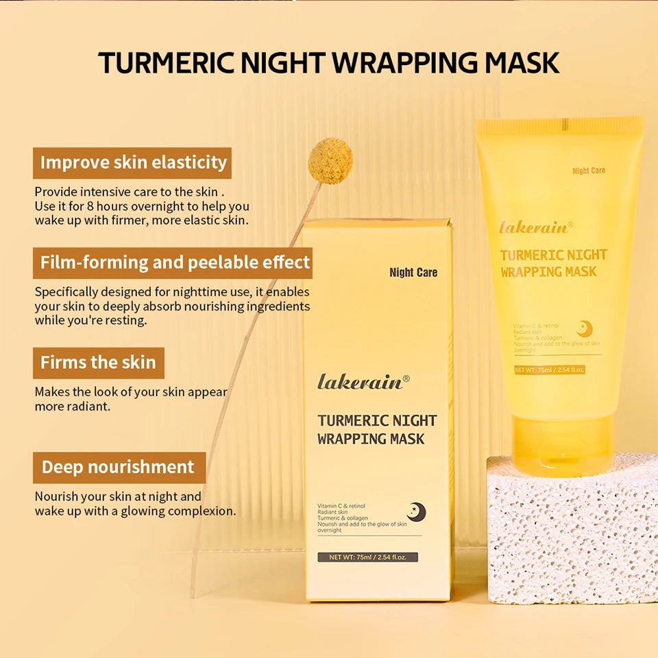 Deep Collagen Mask Peel Off Mask Face Anti Wrinkle Lifting  Skin Care Masks Bio Pack Night Wrapping Woman Overnight Skin